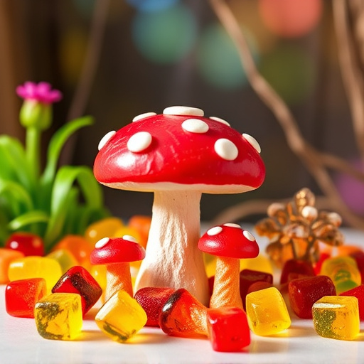 Vibrant Magic Mushroom Gummies Collection