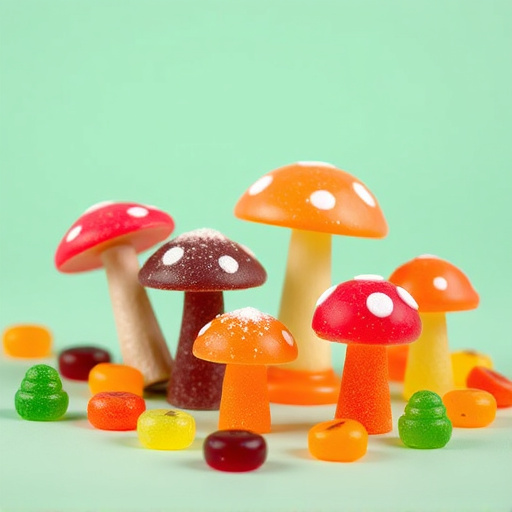 Vibrant Magic Mushroom Gummies Collection