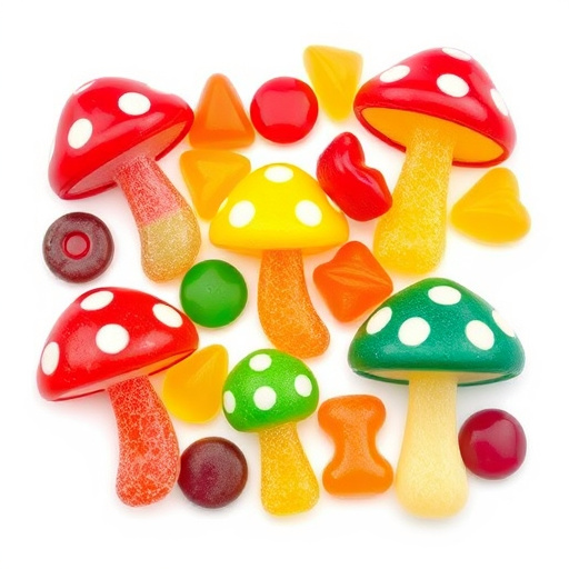 Vibrant Magic Mushroom Gummies Collection