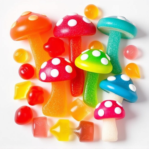 Vibrant Magic Mushroom Gummies Collection