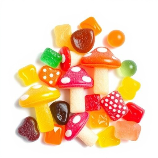 Vibrant Magic Mushroom Gummies Collection