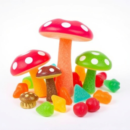 Vibrant Magic Mushroom Gummies Collection