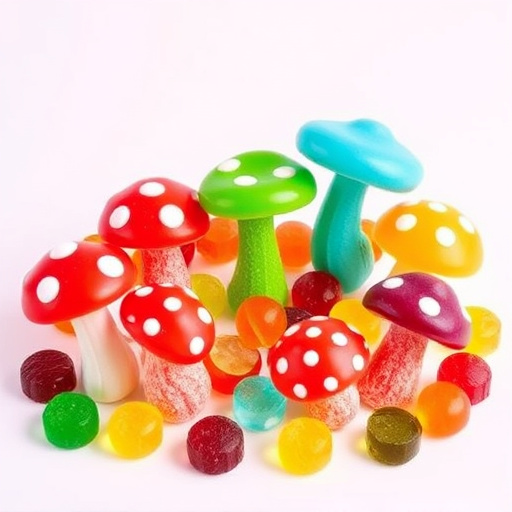 Vibrant Magic Mushroom Gummies Collection