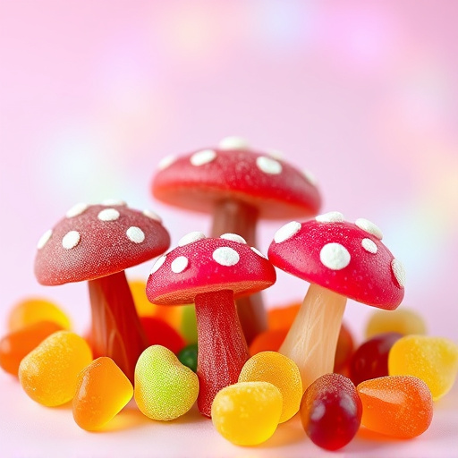 Vibrant Magic Mushroom Gummies Collection