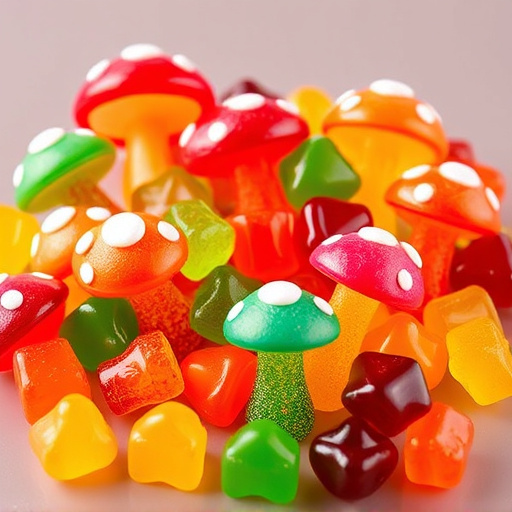 Vibrant Magic Mushroom Gummies Collection