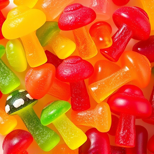 Vibrant Magic Mushroom Gummies Collection