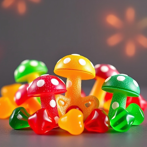 Vibrant Magic Mushroom Gummies Collection