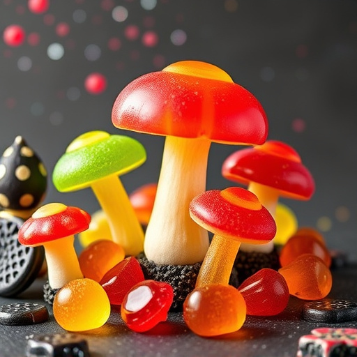 Vibrant Magic Mushroom Gummies Collection
