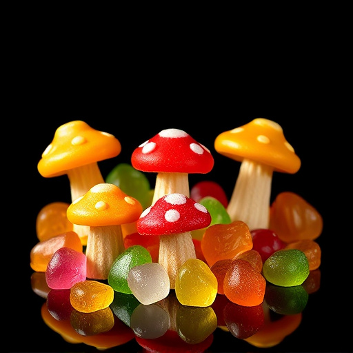 Vibrant Magic Mushroom Gummies Collection