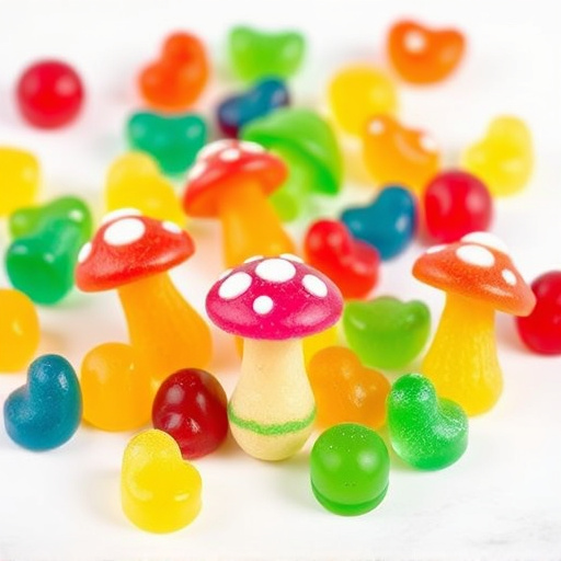 Vibrant Magic Mushroom Gummies Collection