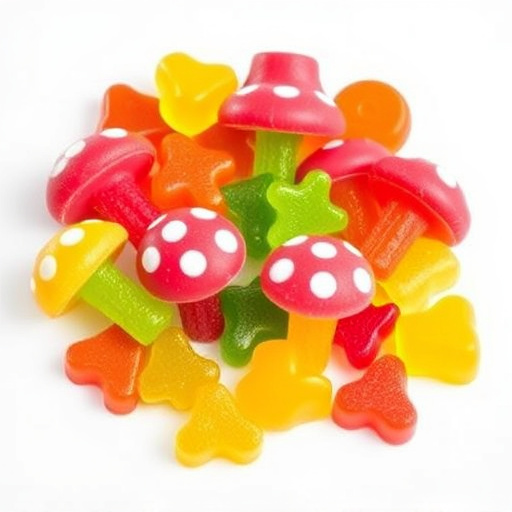 Vibrant Magic Mushroom Gummies Collection