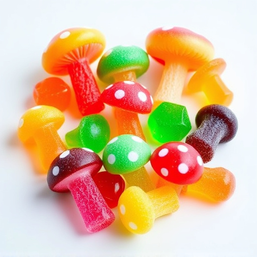 Vibrant Magic Mushroom Gummies Collection