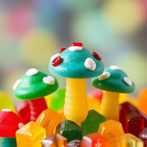 Vibrant Magic Mushroom Gummies Collection