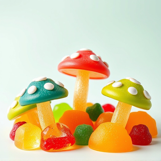 Vibrant Magic Mushroom Gummies Collection