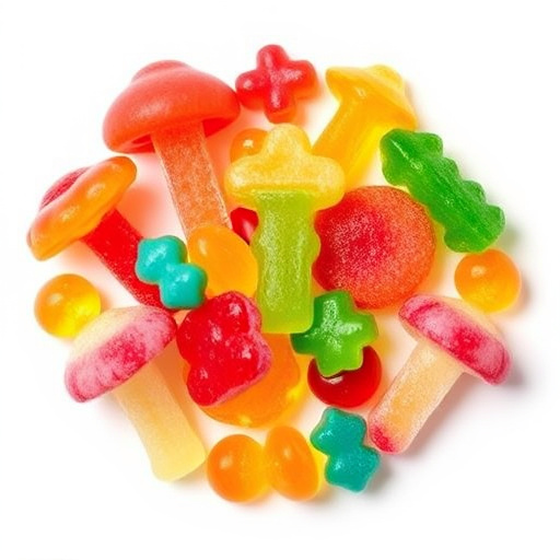 Vibrant Magic Mushroom Gummies Collection