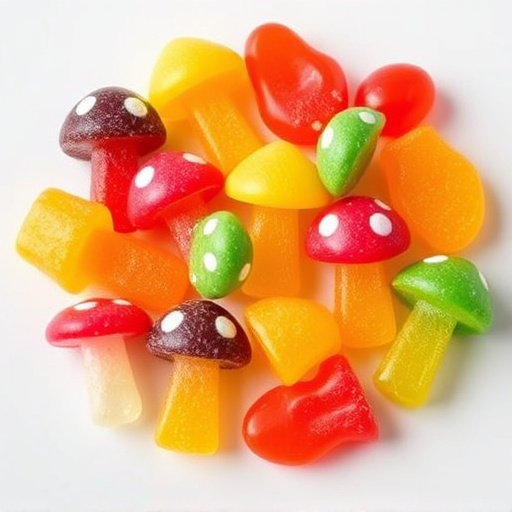 Vibrant Magic Mushroom Gummies Collection