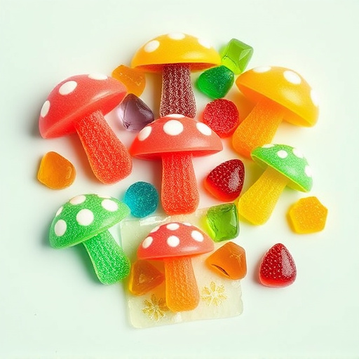Vibrant Magic Mushroom Gummies Collection