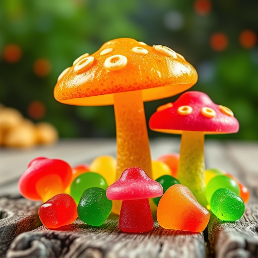 Vibrant Magic Mushroom Gummies Collection