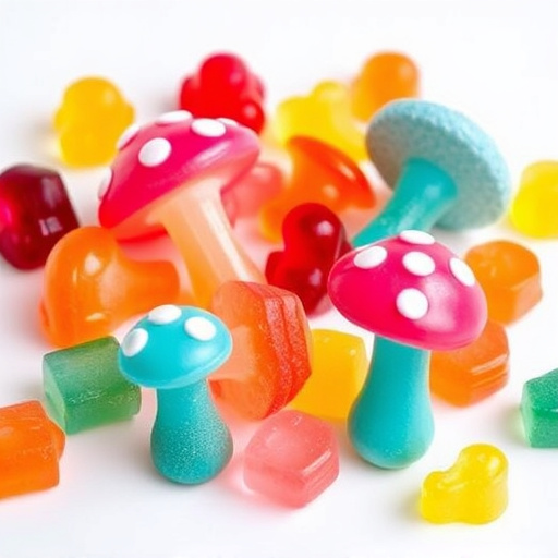 Vibrant Magic Mushroom Gummies Collection